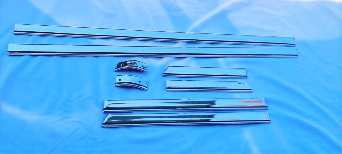 Frisos Laterais Caçamba Caixa de Ar Ford F100